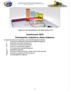 Cuestionario B-Participación Ciudadana y Buen Gobierno 2023